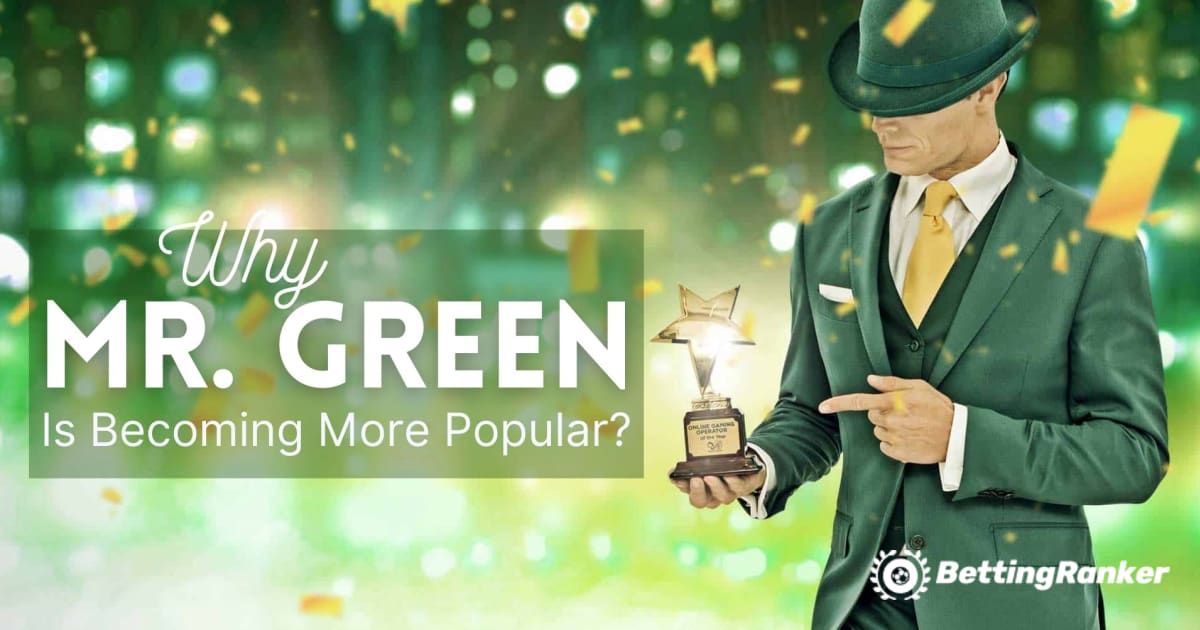 Proč je online kasino Mr. Green stále populárnější