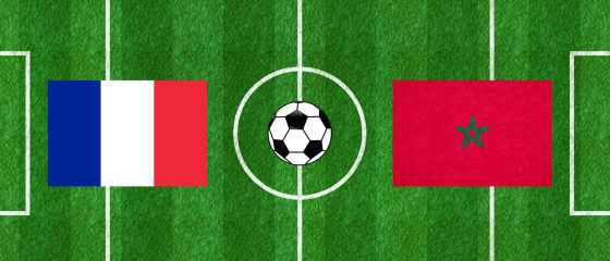 Semifinále mistrovství světa ve fotbale 2022 – Francie vs Maroko